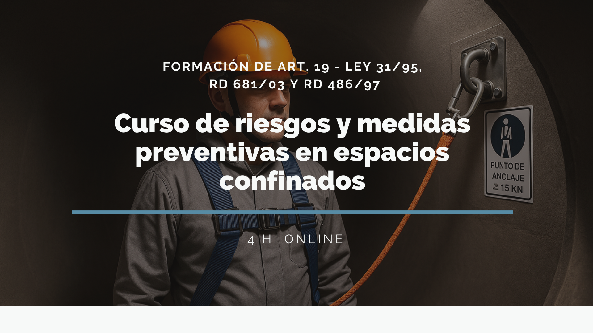 RIESGOS Y MEDIDAS PREVENTIVAS EN ESPACIOS CONFINADOS