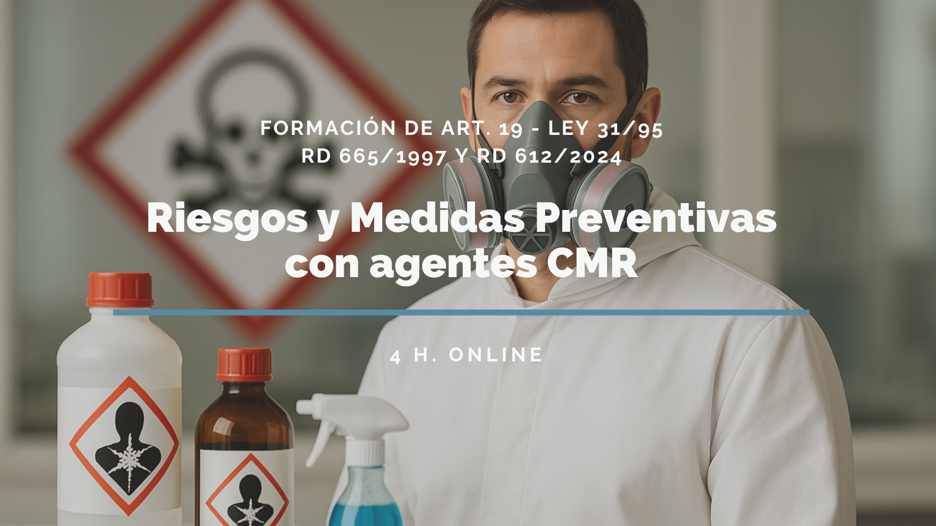 Riesgos y medidas preventivas con agentes Cancerígenos, Mutagénicos y Reprotóxicos (CMR)