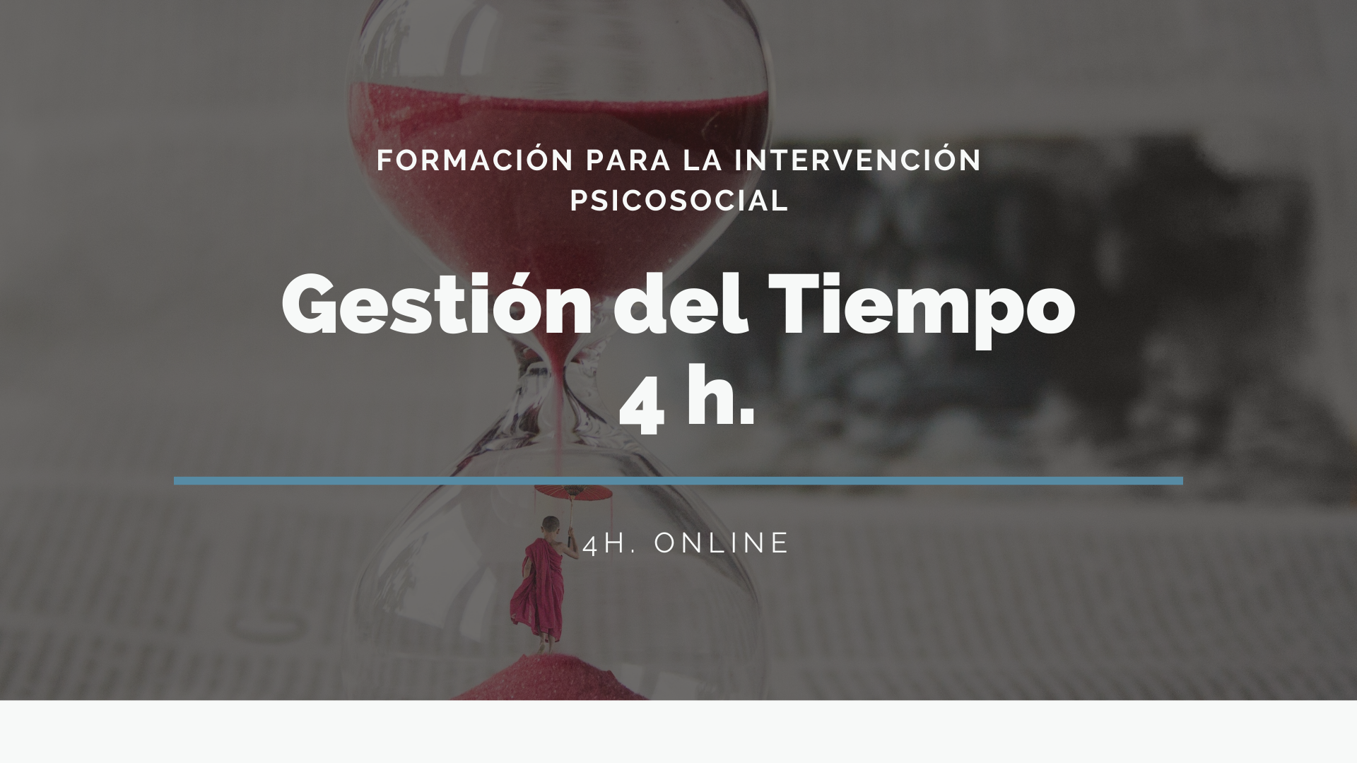 CURSO DE GESTIÓN DEL TIEMPO