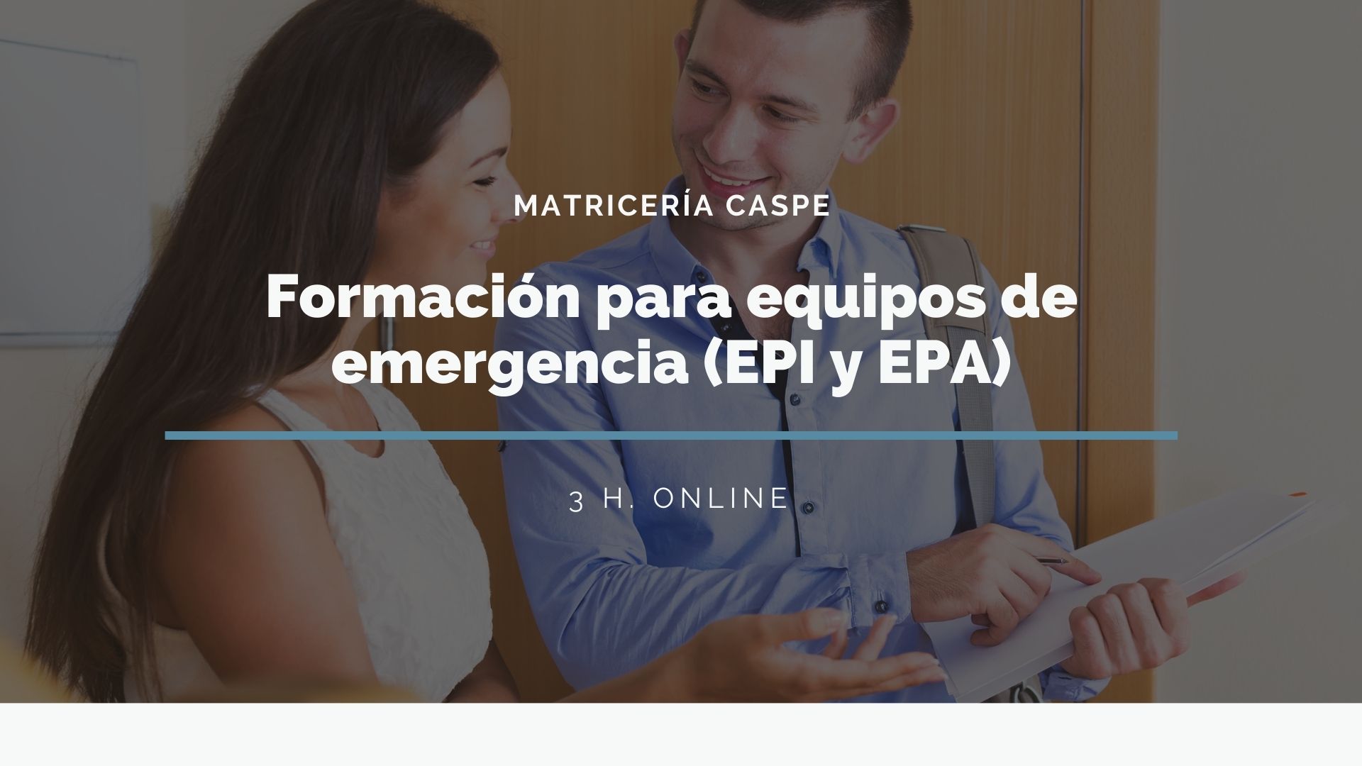 Formación para equipos de emergencia (EPI y EPA)