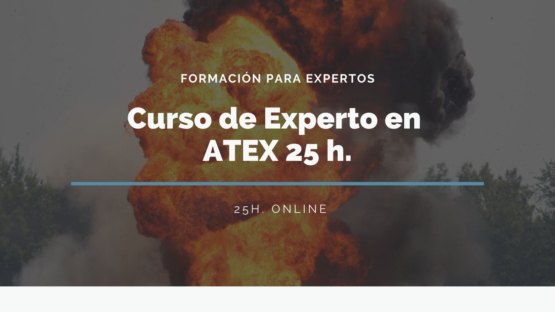 CURSO DE EXPERTO EN ATEX (Atmósferas explosivas)